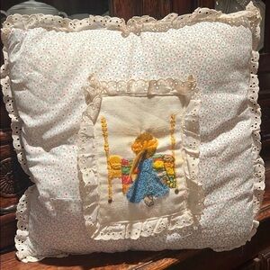 Vintage handmade pillow